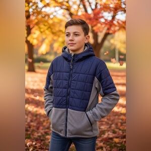 L.L. Bean Hybrid Jacket Size M 10-12